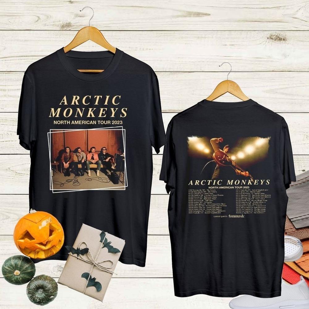 Arctic Monkeys T Shirt Arctic Monkeys North American 2023 Shirt 2 Sided